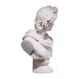 A plaster cast "Bust of Apollo Belvedere type", Anonymous, probably 20th century