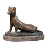 "Weasel", Ottmar Obermaier (1883&ndash;1958), ca. 1920&ndash;1940, bronze