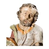 Two wooden Apostle figures with book, Anonymous, probably Southern German/Alpine region, late 17th to 18th century