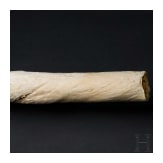 A narwhal tusk (monodon monoceros)