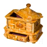 A large amber casket, K&ouml;nigsberg, circa 1900