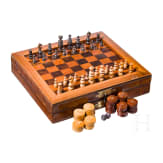 A baroque game board, probably German, 18th century