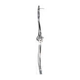 An 18-ct white gold bracelet set with diamonds (approx. 0.52 ct).