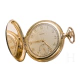 A 14ct gold pocket watch Savonette "Favor", German, circa 1900