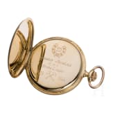 A 14ct gold pocket watch Savonette "Favor", German, circa 1900