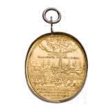 Gilt Bronze Pilgrimage Medal Commemorating the Relief of Vienna, Peter Seel (Salzburg), 1683