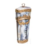 A French gold-mounted agate stone travel n&eacute;cessaire, early 19th century