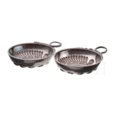 Two coin-inset silver wine-taster, France, Ernest Eschwege (worked until 1921)