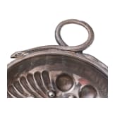 Two coin-inset silver wine-taster, France, Ernest Eschwege (worked until 1921)