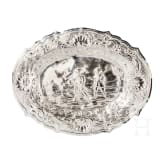 A silverboard dish, 19th century