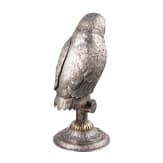 A large German partially gilt silver owl &bdquo;drinking game", Schw&auml;bisch Gm&uuml;nd, Hugo B&ouml;hm, circa 1900