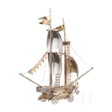 A gilt-silver ship, Belgium, after 1942