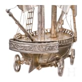 A gilt-silver ship, Belgium, after 1942