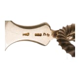 A silver-gilt plique-a-jour-spoon, German, circa 1900