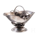 Kleine Henkelschale, D&auml;nemark, Georg Jensen, um 1917 (Entwurf), nach 1945 (Ausf&uuml;hrung)