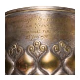 Gro&szlig;er Buckelpokal, Geislingen, WMF, datiert 1912