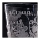 Pokal mit Allegorie, 18. Jhdt.