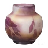 Kleine Vase &bdquo;Fuchsias", Nancy, Emile Gall&eacute;, um 1905-08