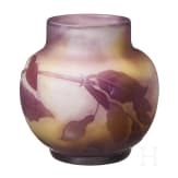Kleine Vase &bdquo;Fuchsias", Nancy, Emile Gall&eacute;, um 1905-08
