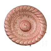 Hispano-Moresker-Teller mit L&uuml;sterglasur, Spanien, wohl 16. Jhdt.