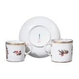 Portraittasse, Tasse und eine Untertasse, KPM, 1820- 1840
