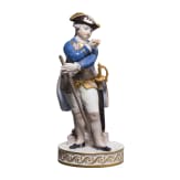 "Knabe als Offizier" (Soldat), Michel Victor Acier, 1775 (Entwurf), Meissen, 1860 - 1924 (Ausf&uuml;hrung)
