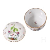 Deckeldose und Henkelkorb, Meissen, 1860 - 1924