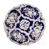 Prunk-Tazza und Teller, Meissen, um 1910 (Teller, Malerei sp&auml;ter) / 20. Jhdt.