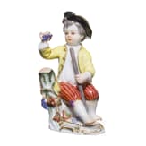 G&auml;rtnerkind, Johann Joachim Kaendler, um 1750 (Entwurf), Meissen, 20. Jhdt. (Ausf&uuml;hrung)