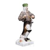 Bergmann mit W&uuml;nschelrute, Johann Joachim Kaendler, 1750 (Entwurf), Meissen, 20. Jhdt. (Ausf&uuml;hrung)