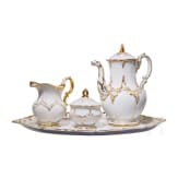 20-teiliges Porzellanservice, B-Form, Meissen, um 1924