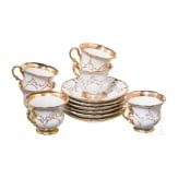 20-teiliges Porzellanservice, B-Form, Meissen, um 1924