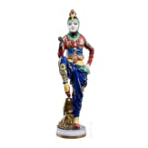 A porcelain dancing figure of Anita Berber "Korean Dance", Constantin Holzer-Defanti, 1919 (design), Rosenthal Kunstabteilung Selb, circa 1929