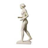 A buiscuit porcelain figure of a walking nude "Die Schreitende", Ottmar Obermaier, 1931 (design), Rosenthal, Kunstabteilung Selb, 1940s (finish)
