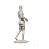 A buiscuit porcelain figure of a discus thrower "Diskuswerfer", Ottmar Obermaier, 1931 (design), Rosenthal Kunstabteilung Selb, 1941 (finish)