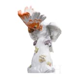 A porcelain cockatoo, Johann Friedrich Eberlein, 1737 (design), Meissen, 20th century