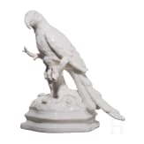 A porcelain parrot, Nymphenburg, 20th century