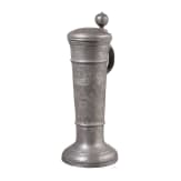 A Rostock pewter guild tankard (roerken), dated 1756