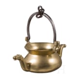 A small Flemish brass lavabo, 2nd half of the 15th century