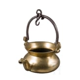 A small Flemish brass lavabo, 2nd half of the 15th century