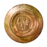 A Nuremberg alms basin with Adam & Eve motive, 1st half of the 16th century