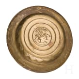A Nuremberg alms dish with lion motive, 1st half of the 16th century