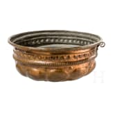 A Nuremberg copper baking mould, 17th century