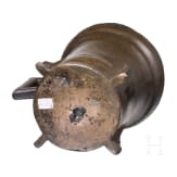 A Nuemberg gothic bronze mortar, 15th century