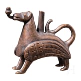 A German or Flemish Romanesque dragon candlestick, 12th/13th century