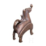 A German or Flemish Romanesque dragon candlestick, 12th/13th century