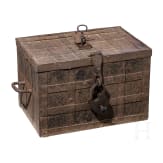 A small German armada chest, 2nd half of the 18th century