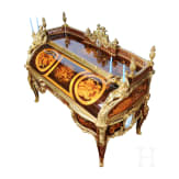 A magnificent French Louis XV-style cylinder bureau, modelled on the Bureau du Roi by Jean-Fran&ccedil;ois Oeben and Jean-Henri Riesener, circa 1900