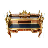 A magnificent French Louis XV-style cylinder bureau, modelled on the Bureau du Roi by Jean-Fran&ccedil;ois Oeben and Jean-Henri Riesener, circa 1900