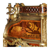 A magnificent French Louis XV-style cylinder bureau, modelled on the Bureau du Roi by Jean-Fran&ccedil;ois Oeben and Jean-Henri Riesener, circa 1900